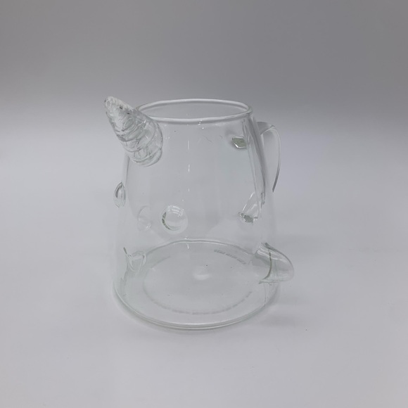 Elf- Mr. Narwhal 3-D 16 Oz Clear Glass Milk/Juice i Cup Drinking Glass Christmas - Picture 3 of 12